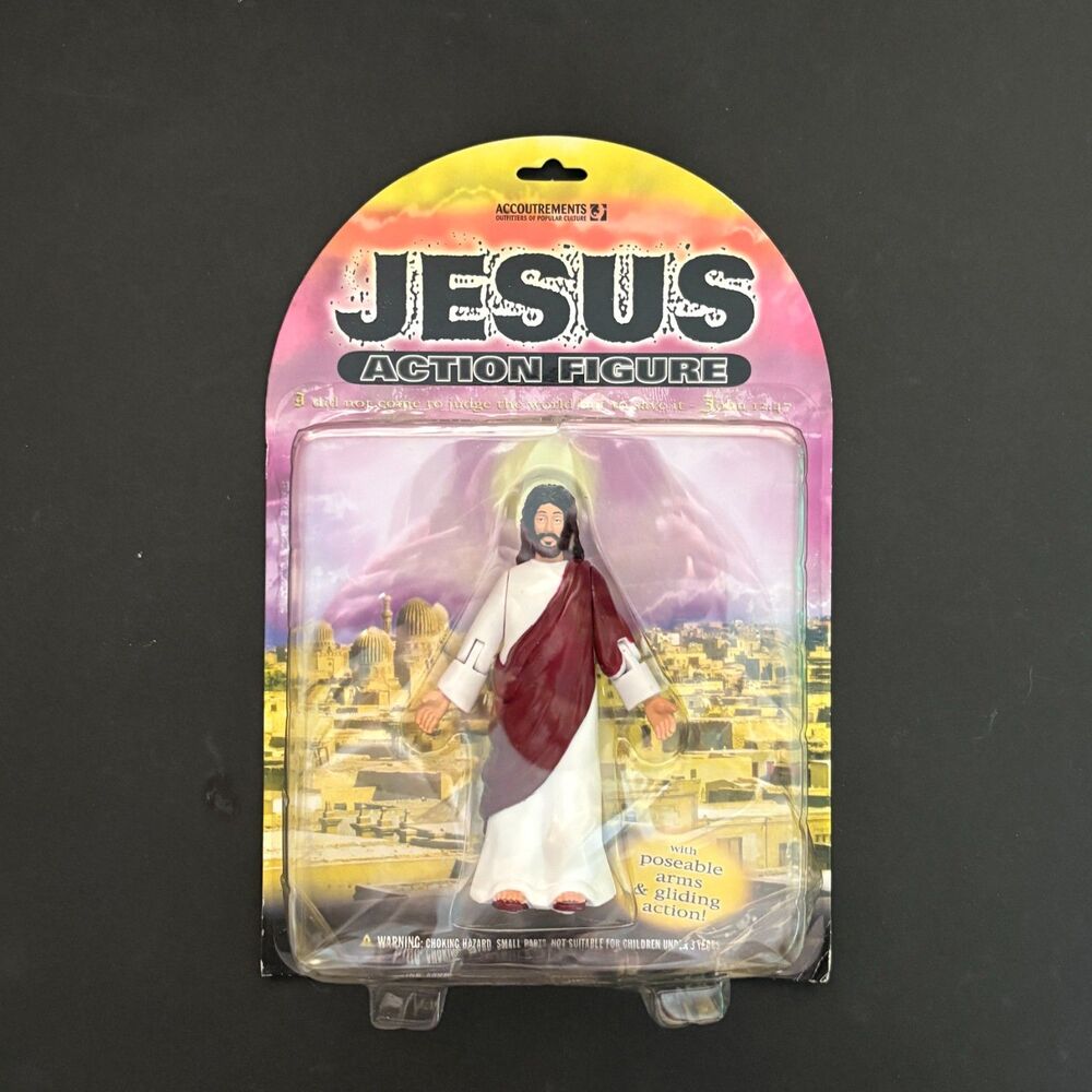 Vintage JESUS Action Figure. 2001. MIP.